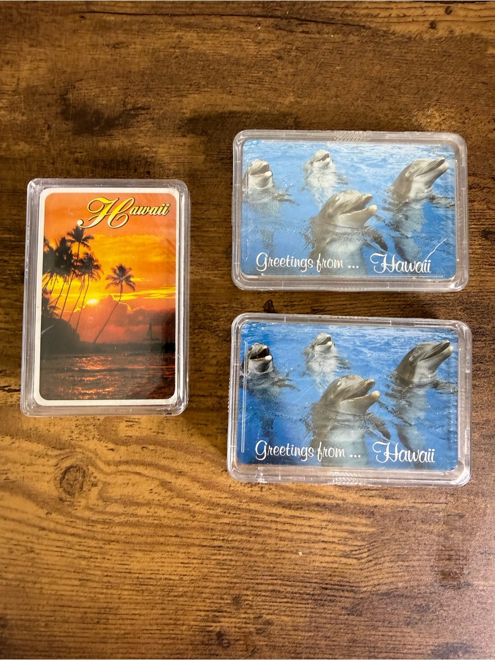 Sealed Vintage Hawaii Decks of Cards